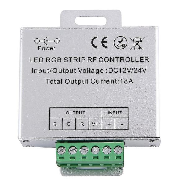Ny Touch Rgb Controller Dc12v 24v Trådløs Led Controller Rf Touch Panel Led Dimmer Rgb Fjernbetjening