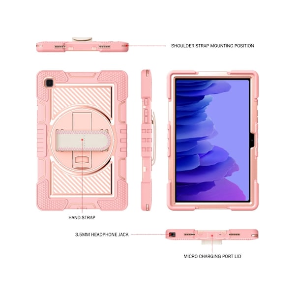 Samsung Galaxy Tab A7 10.4 Gd Rosa Tablet Skydd