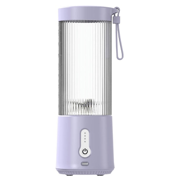 Bærbar Blender Lille Mini Juicer Genopladelig Student Elektrisk Juice Cup Mint Blå
