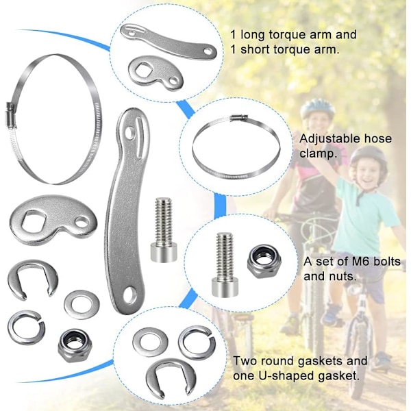 Vridarmsats för Elcyklar, Universal Ebike Vridarm