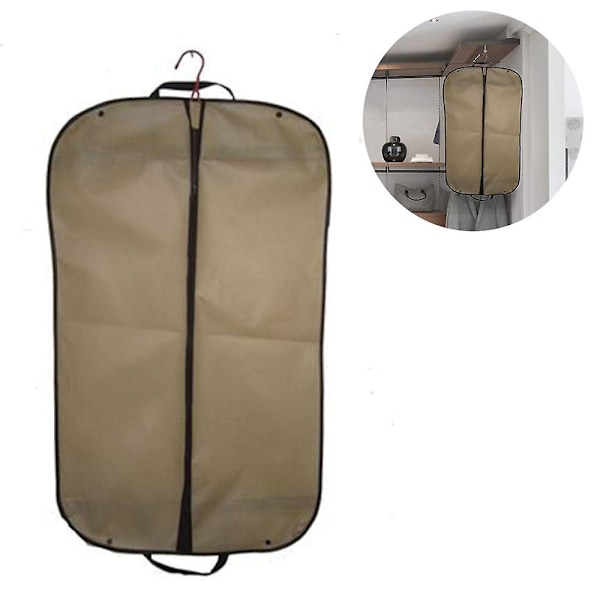 2 stk. Sort Tøjrejse- og Opbevaringspose Åndbar Taske 26x42x5 Tommer Khaki