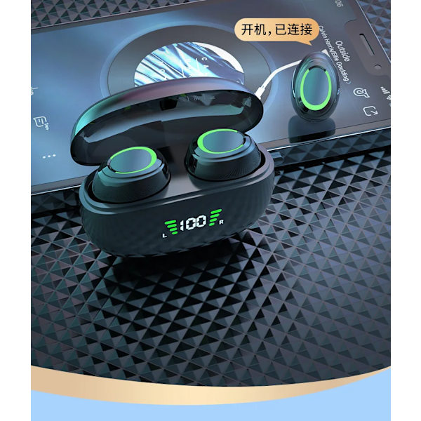 Ekte trådløse Bluetooth-hodetelefoner K11 Bluetooth 5.3 TWS Mini In-ear HIFI lydkvalitet