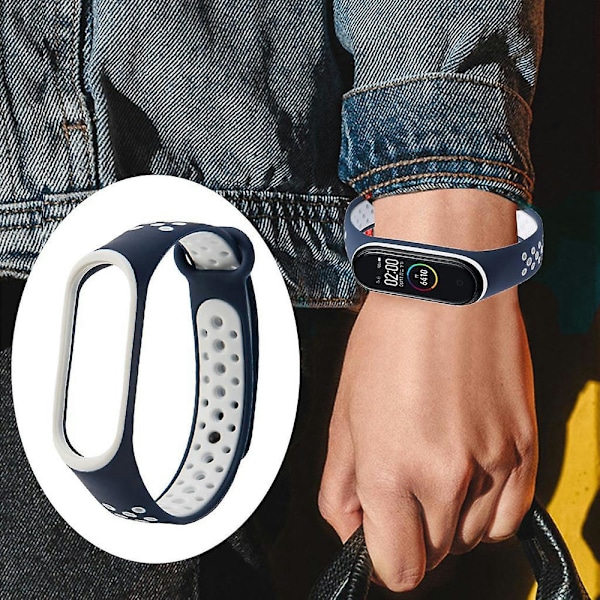 Färgglad rem ersättning för Mi Xiaomi 3 / 4 armband Smartwatch P