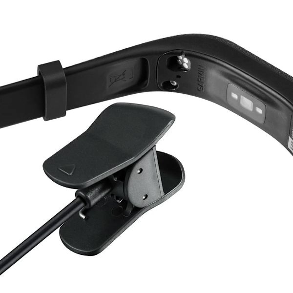Lader for Garmin Vivosmart 3, erstatningsladekabel med kabelklips kompatibel med Garmin Vivosmart 3