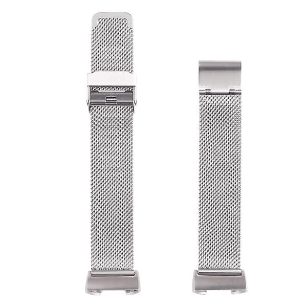 Fitbit Charge 4 Double Insurance -soljelle Milanese watch Silver