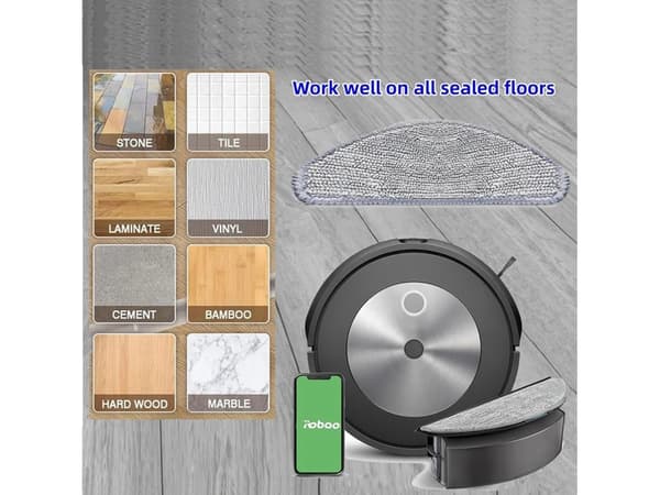 Tilbehør til Irobot Roomba Combo I5/I5+/J5/J5Plus Robotstøvsuger