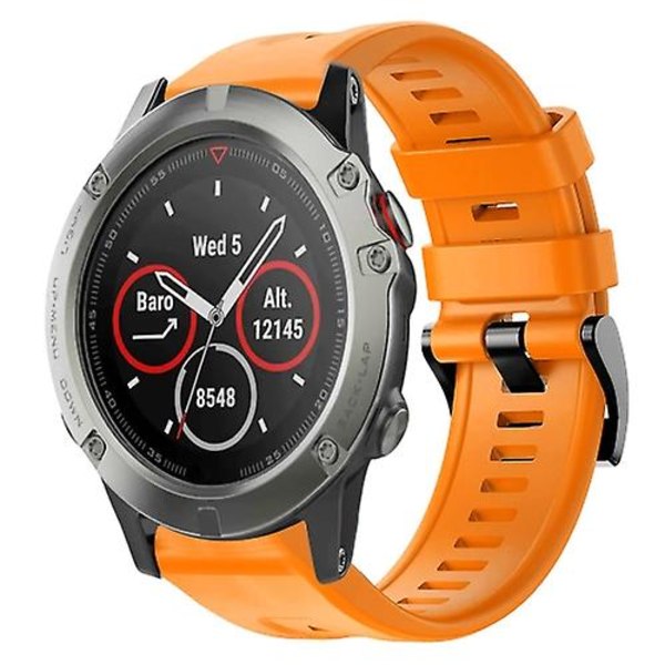 Garmin Quatix 5 metallisolki, yksivärinen watch Orange