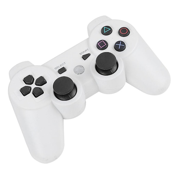 PS3 Wireless Bluetooth Gamepad Controller - Fullständig (vit)