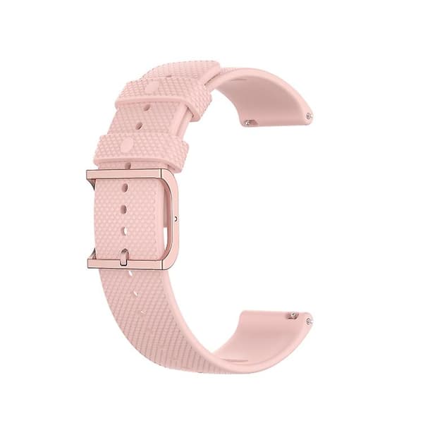 Til Polar Dot Textured Silicone Watch Band Light Pink