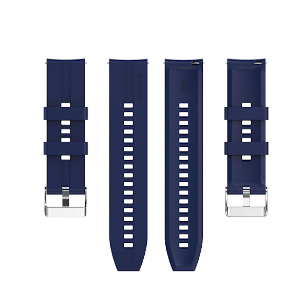 Silikoneurrem til Huawei Watch Gt 3 42mm Midnight Blue