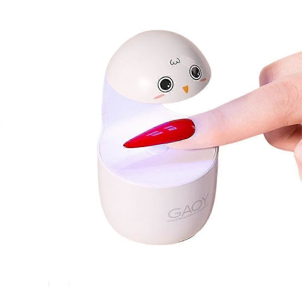 Mini Nagelkonstlampa, Liten Bärbar Enstaka LED-lampa SIURN