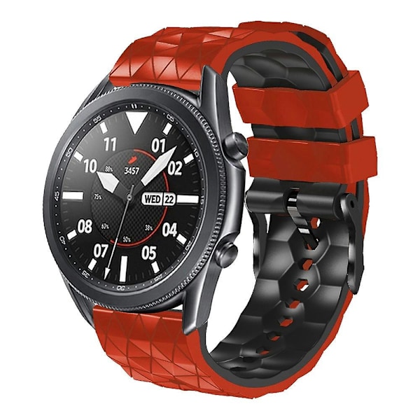 Silikonrem for Xiaomi Watch S1 Red Black