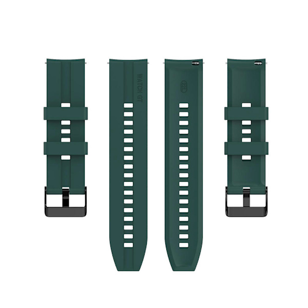 Silikoneur til Huawei Watch Gt 3 42mm Dark Green