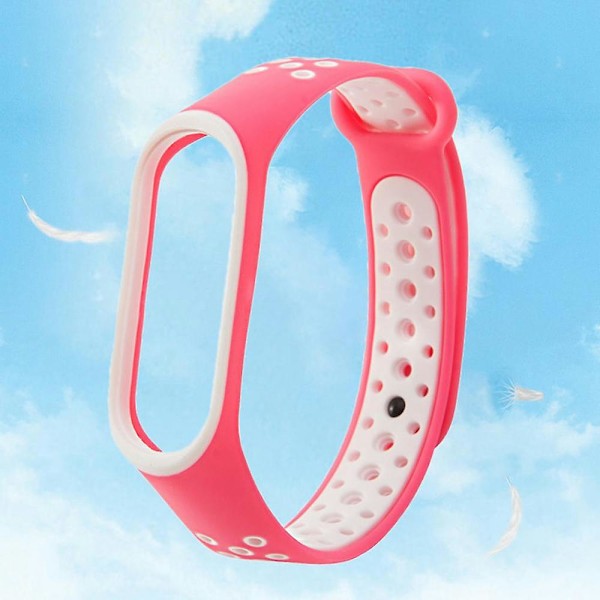Farverig rem til Mi Xiaomi 3 / 4 armbånd Smartwatch H 3