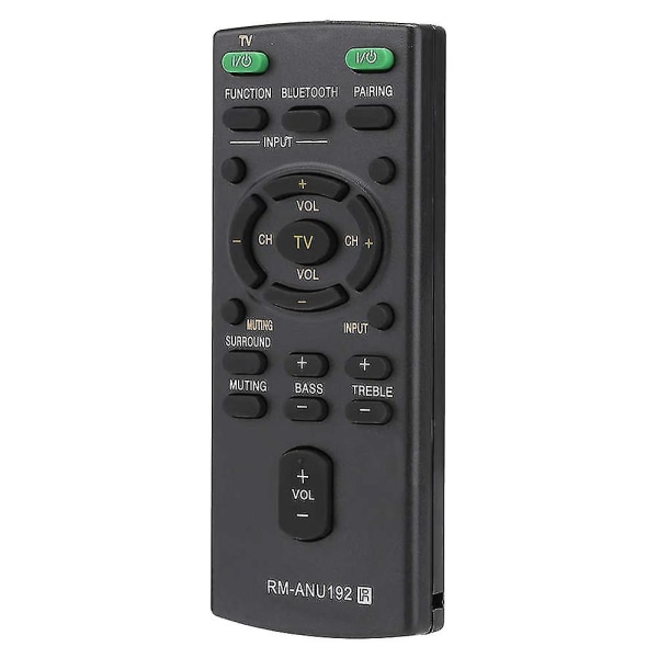 -anu192 Bluetooth-kaiuttimen kaukosäädin Sound Bar -laitteelle Sact60bt -wct60 Sswct60 Ht-ct60bt Htct60bt S