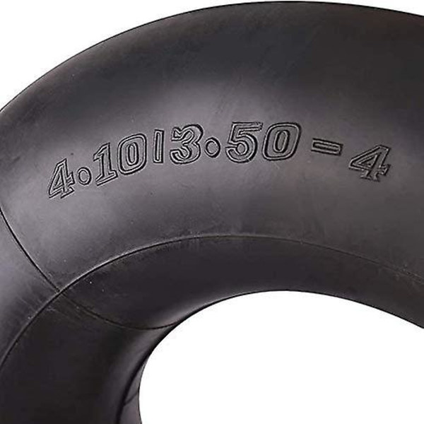 2-pack 4,10/3,50-4" innerrör för handvagn, transportvagn, trädgårdsvagn, gräsklippare - Ersättning för 4,10-4