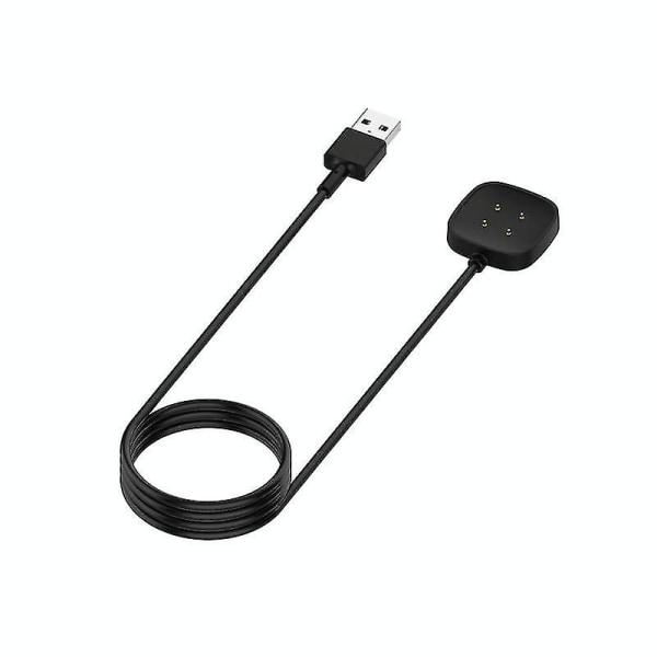 För Fitbit Versa 3 / Fitbit Sense Smart Watch Bärbar magnetisk vagga laddare USB laddningskabel, längd: 30 cm