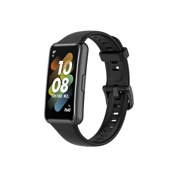 Smartwatch-rem for Huawei Strap 7 silikon (svart)