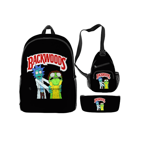 Backwoods kolmiosainen reppusetti1