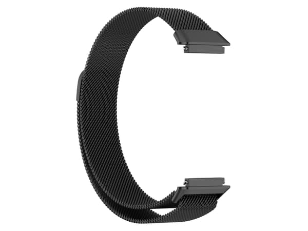 Smartwatch-rem til Huawei Strap 7 Milan magnetisk håndledsrem (sort)