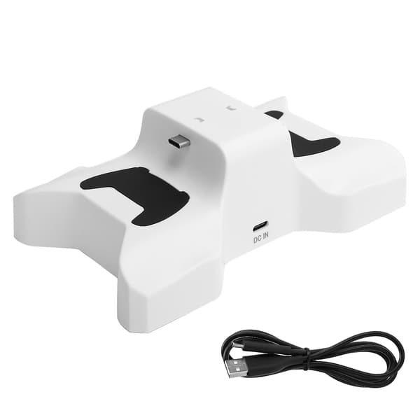 PS5 trådløs controller dobbelt opladningsstation gamepad oplader