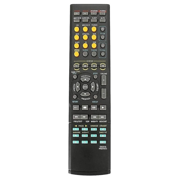 Ersättningsfjärrkontroll för ljud- och videomottagare RAV315 WN22730EU för HTR6040 HTR6050 RX-V450 RX-V461 RX-V561 RAV311 Reservdel