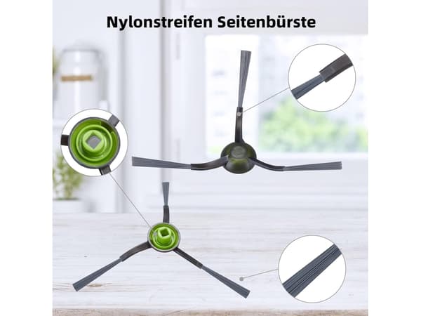 21 Tilbehørsdele til Ecovacs Deebot Ozmo 920 950 T5 T8 Aivi Max Mult