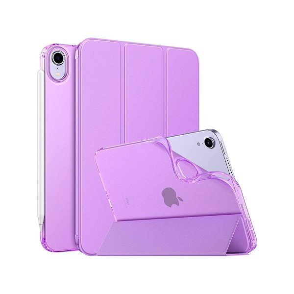 Suojakotelo iPad 9. sukupolvelle 2021 / iPad 8. sukupolvelle 2020 / iPad 7. sukupolvelle 2019, violetti (10,2 tuumaa)