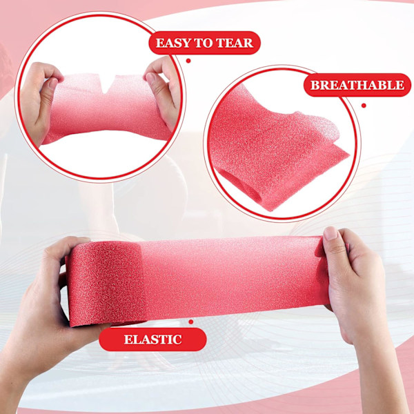 29,5 Yards Foam Underwrap Tape Sport Pre-wrap Atletisk Tejp 2,76 Red