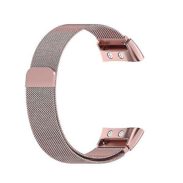 Til Garmin Forerunner 45 / 45s / Swim 2 Milanese erstatningsarmbåndsurrem Rose Pink