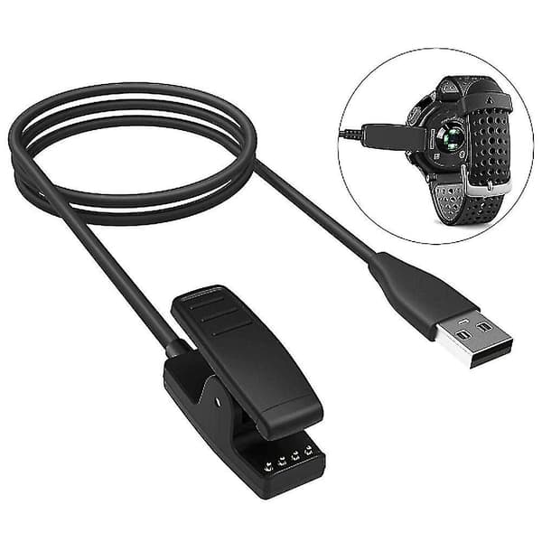 Klipsladdare för Garmin Forerunner 35 735Xt 235 630 Klocka
