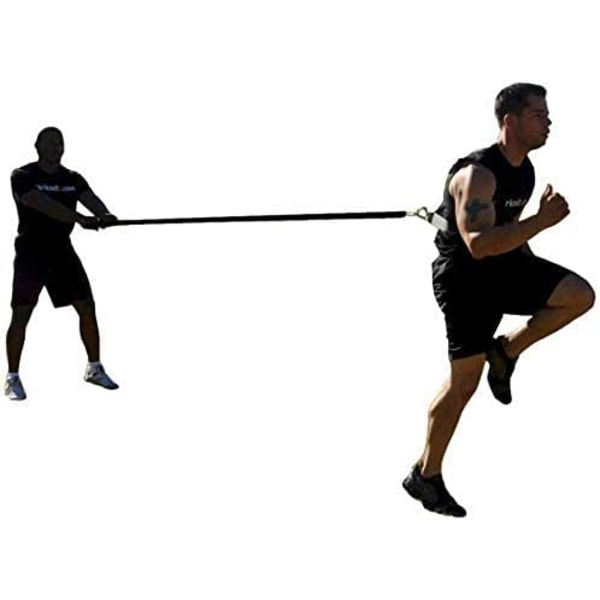 Slädharnesk Däckdragande Sele Dragrem med Förstärkt Spänne, Kan Dra upp till 1,5T för Fitness Vikt Släde Träning Hastighetssele