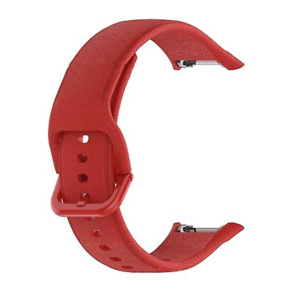 För Oppo Watch Free Nfc Version Sport Silicone Watch Band Red