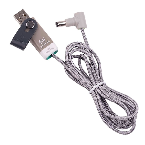 6V myVolts erstatningsstrømadapter kompatibel med Sony XDR-S41D DAB-radio Ripcord USB