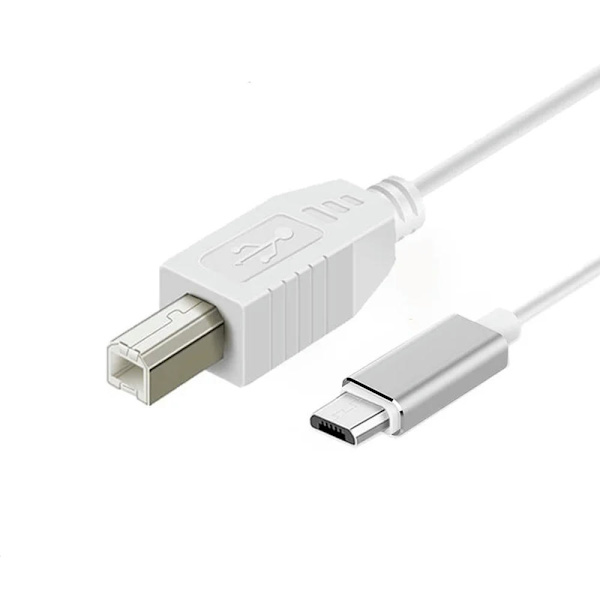 Feylan USB C-adapter til type B type C til USB B OTG MIDI-kabel til Android til elektronisk musikinstrument MIDI digitalt klaver lyd 1m Micro