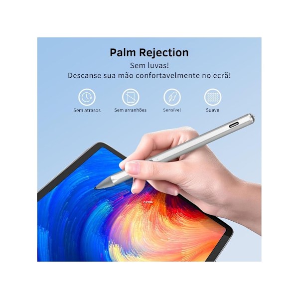 Stylus Pen til Microsoft Surface Pro 3/4/5/6/7/8//9/X Platinum