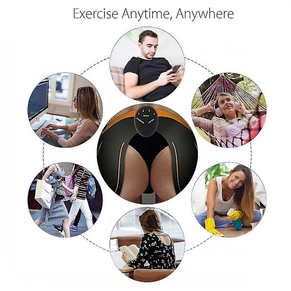 Butt Toner Hips Abs Trainer Muskel Fitness Stimulator Förstärkare Hem Träning Träningsutrustning För Kvinnor Booty