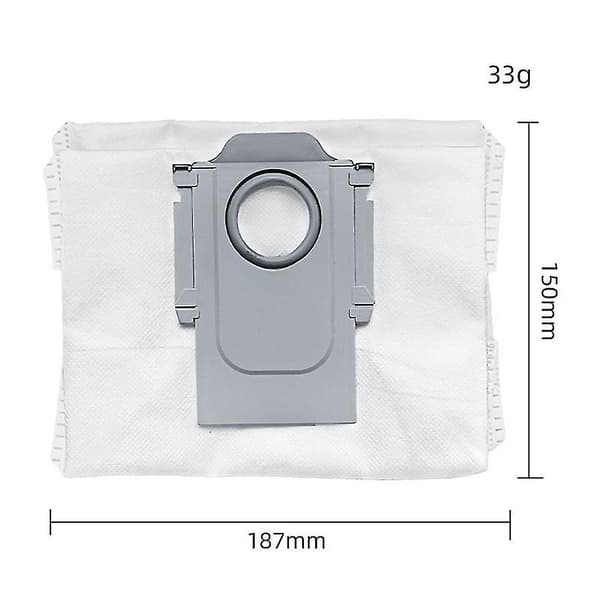 10 kpl pölypussin lisävarusteita Xiaomi Roborock Q7 Max / Q7 Max+