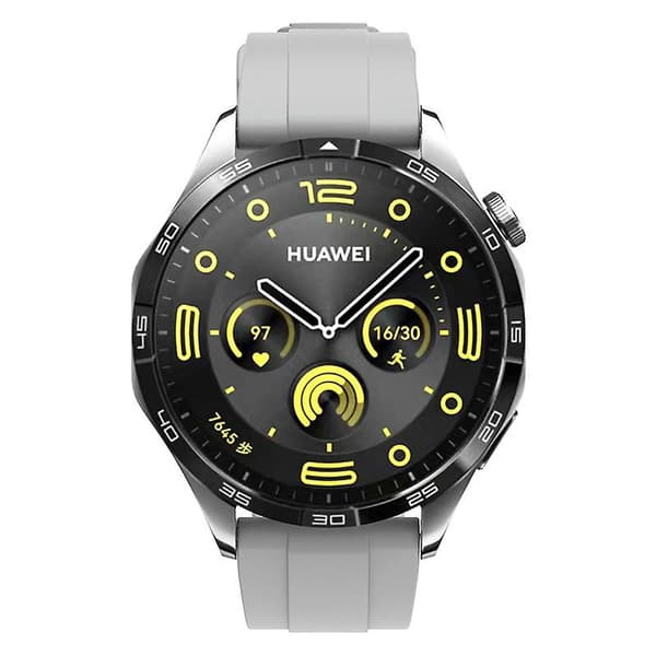 22mm Silikonrem for Huawei Watch Gt 4 46mm Grey