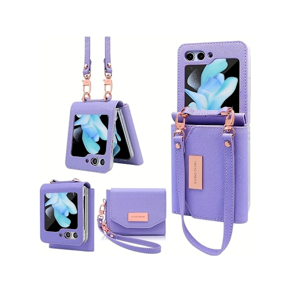 Samsung Galaxy Z Flip6 Kotelo Violetti Suojus