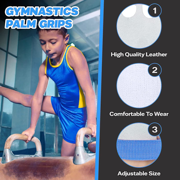 4 st Gymnastik Grepp Armband för Flickor och Ungdomar - Gymnastik Utrustning