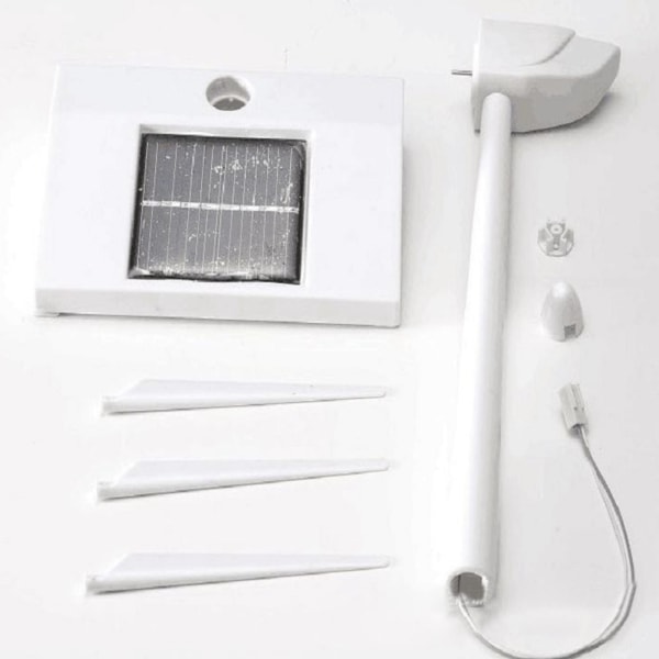 2 i 1 Windmill Solar Wind Power Model Student Utbildning Present Desktop Ornaments