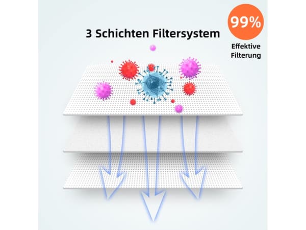 8-pack dammsugarpåsar för Ecovacs Deebot Ozmo T8/T8 Aivi/T8 Dammsugare