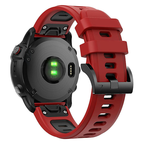 22MM Silikone Quick Release Rem til Garmin Fenix 6 Ur