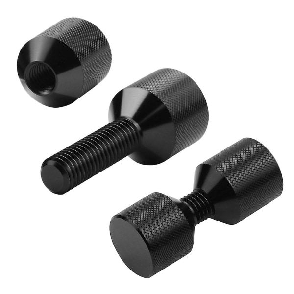 2-håls flänsjusteringsstift Anodiserad svartoxidfinish 6061 aluminium