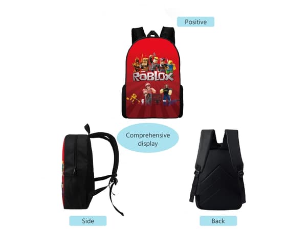 Roblox Ryggsäck Tredelad Set7