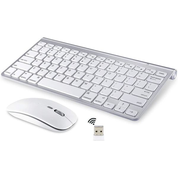 Langaton näppäimistö ja hiiri Apple Imac Windowsille tai Androidille (2,4g langaton)