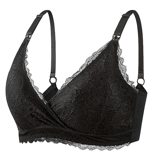 Amme-bh forreste knap Barsel bomuldsundertøj black 38-85