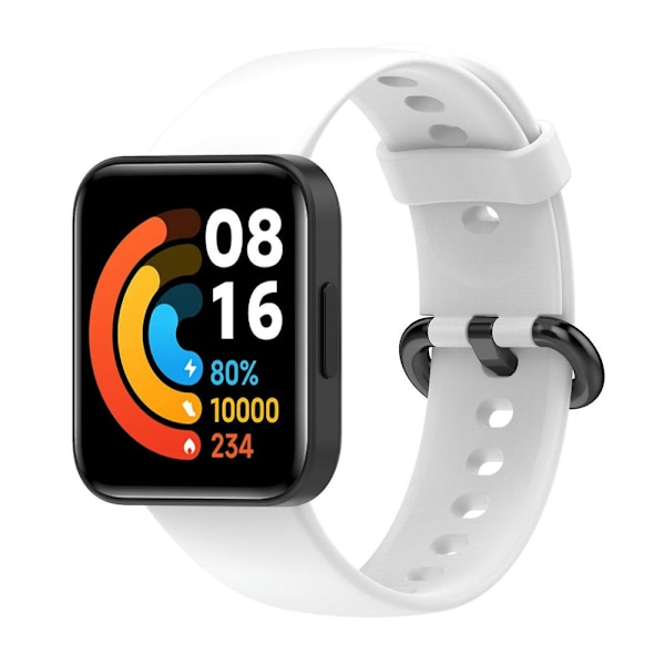 Silikonrem for Xiaomi Redmi Watch 2 White