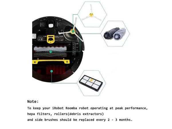 iRobot Roomba 900 800 Serie Tilbehørssæt med 15 Multi-Pak